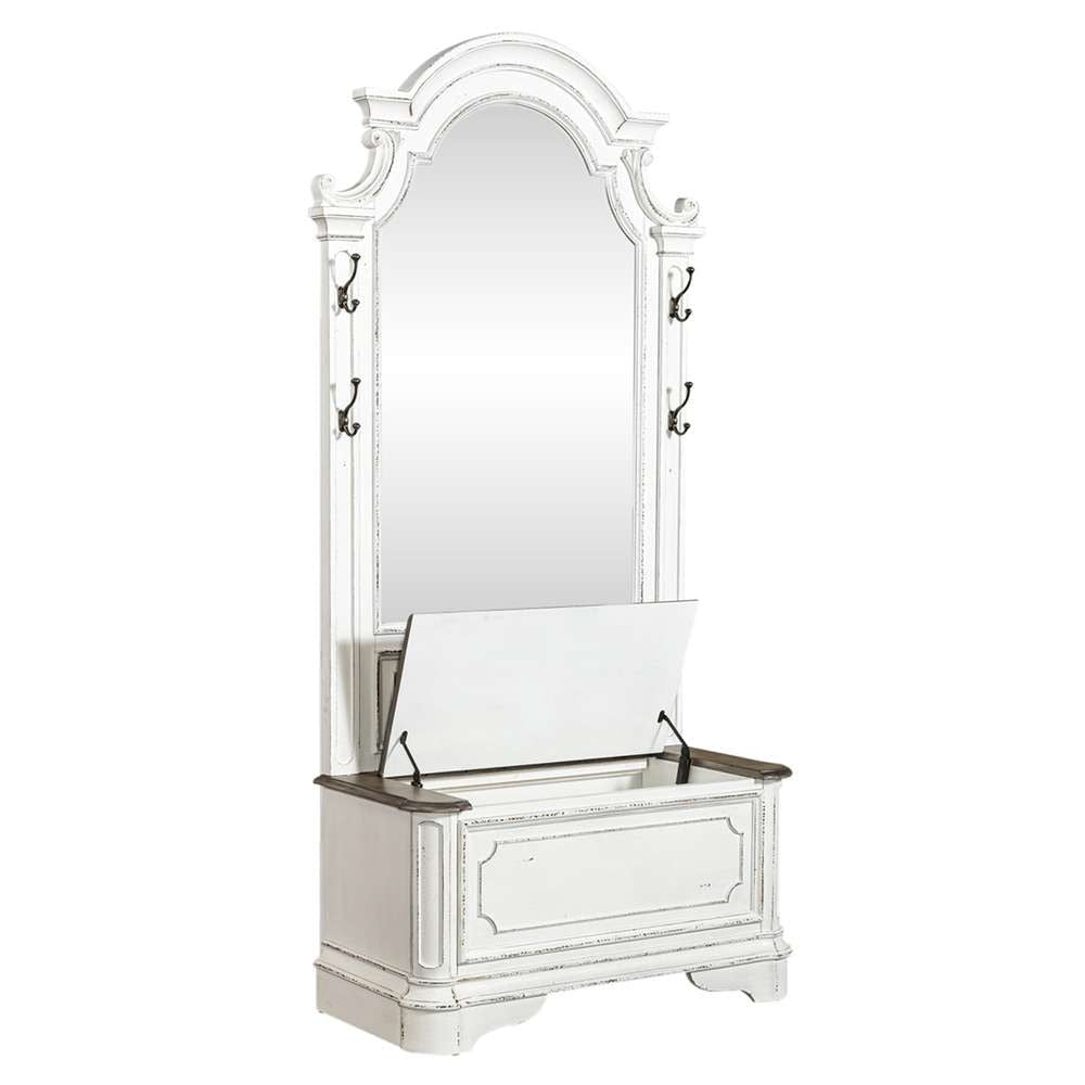 Liberty Furniture - Magnolia Manor 2 Piece Set Hall Tree Set - 244-OT-2PCS veiw 3