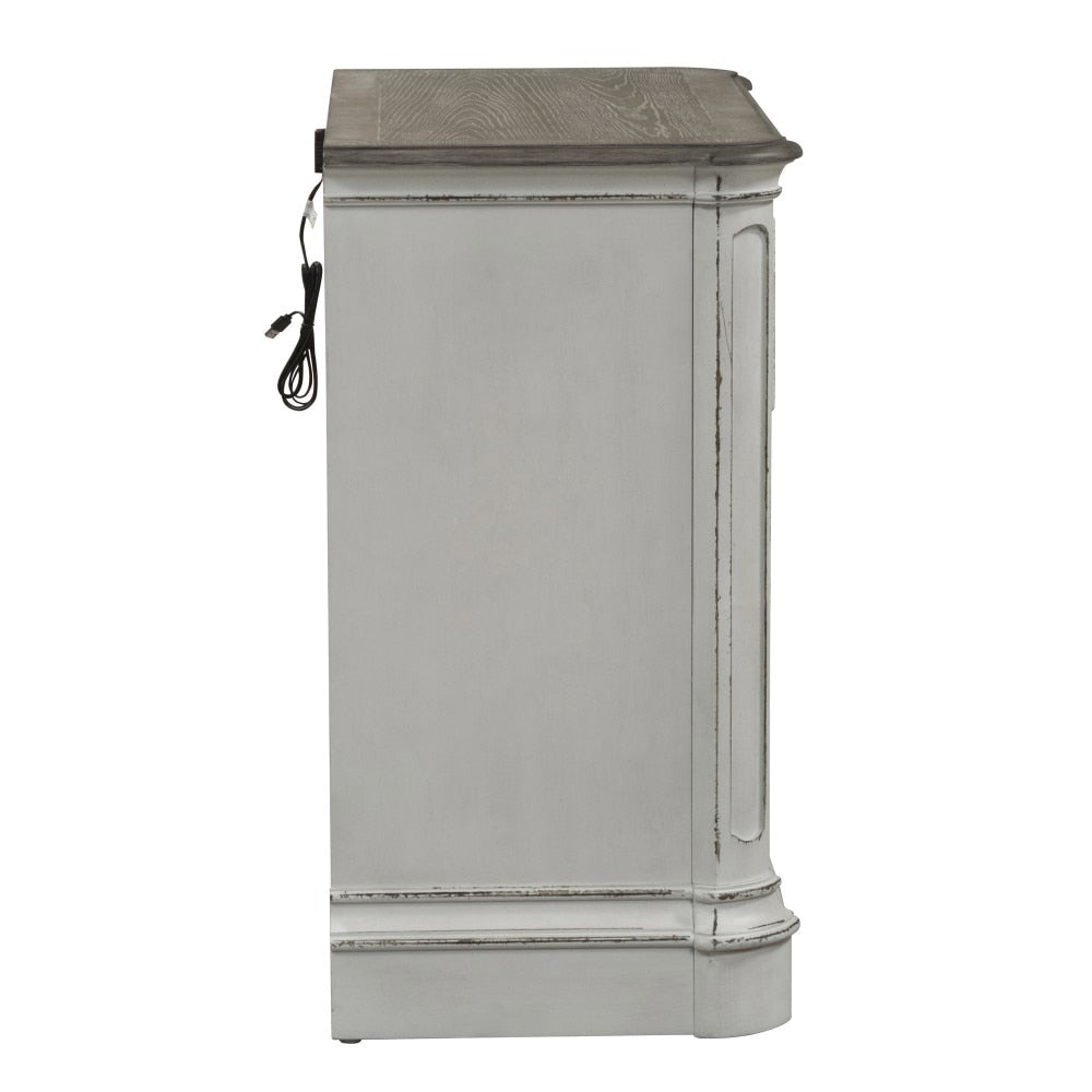 Liberty Furniture - Magnolia Manor 3 Drawer Bedside Chest - 244-BR64 veiw 4