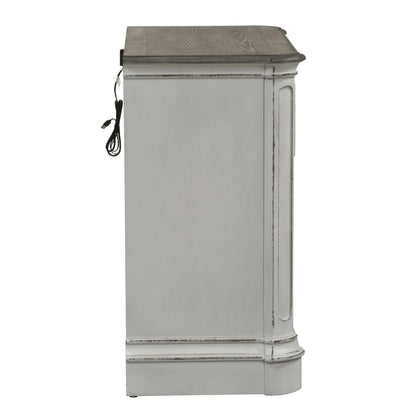 Liberty Furniture - Magnolia Manor 3 Drawer Bedside Chest - 244-BR64 veiw 4