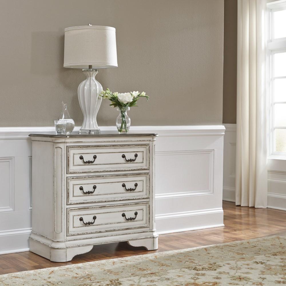 Liberty Furniture - Magnolia Manor 3 Drawer Bedside Chest - 244-BR64 veiw 10