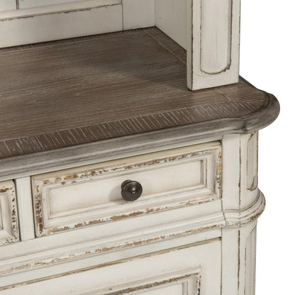 Liberty Furniture - Magnolia Manor 3 Piece Desk & Hutch Set - 244-HOJ-3DH veiw 7