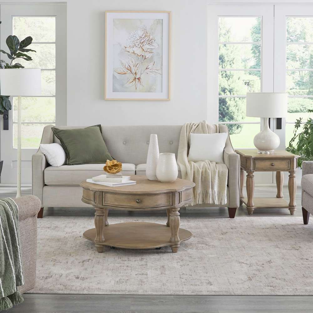 Liberty Furniture - Magnolia Manor 3 Piece Set (Round Cocktail & 2-End tables) - 244N-OT-3PCS veiw 1