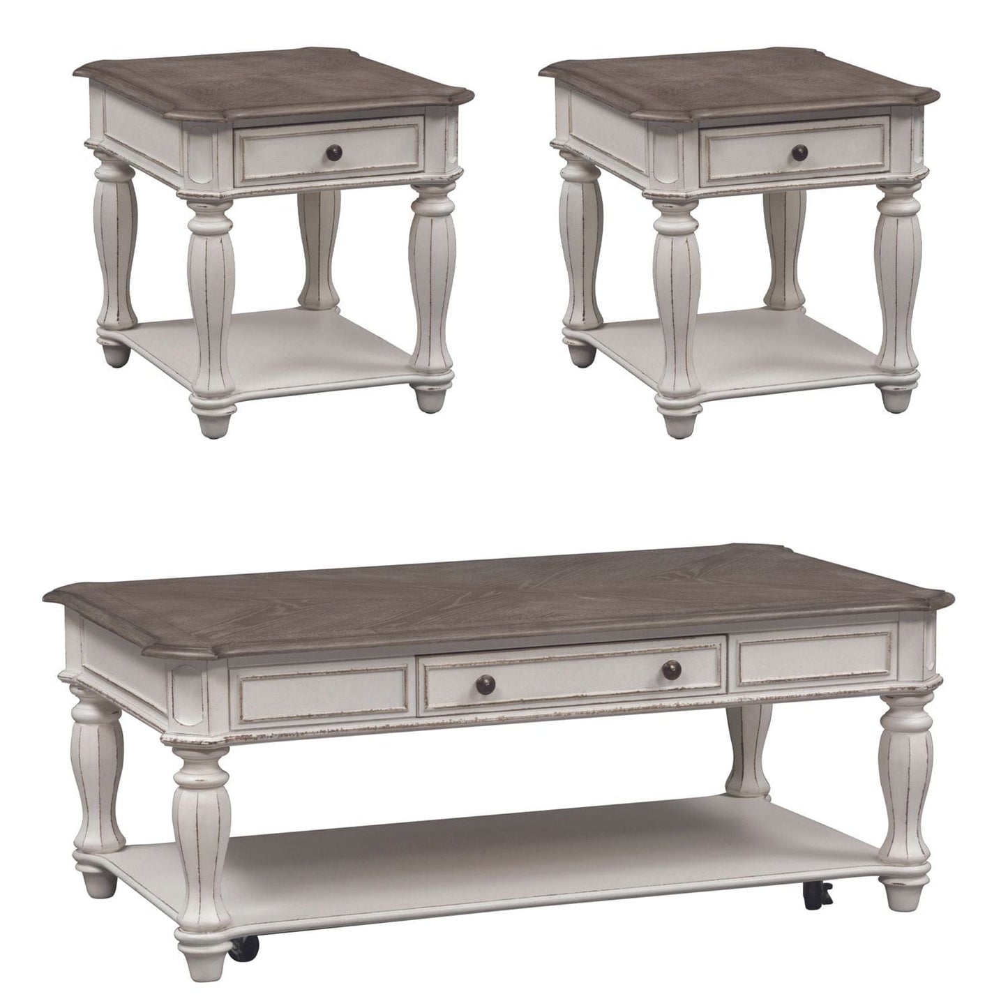 Liberty Furniture - Magnolia Manor 3 Piece Set - 244-OT-3PCS veiw 1