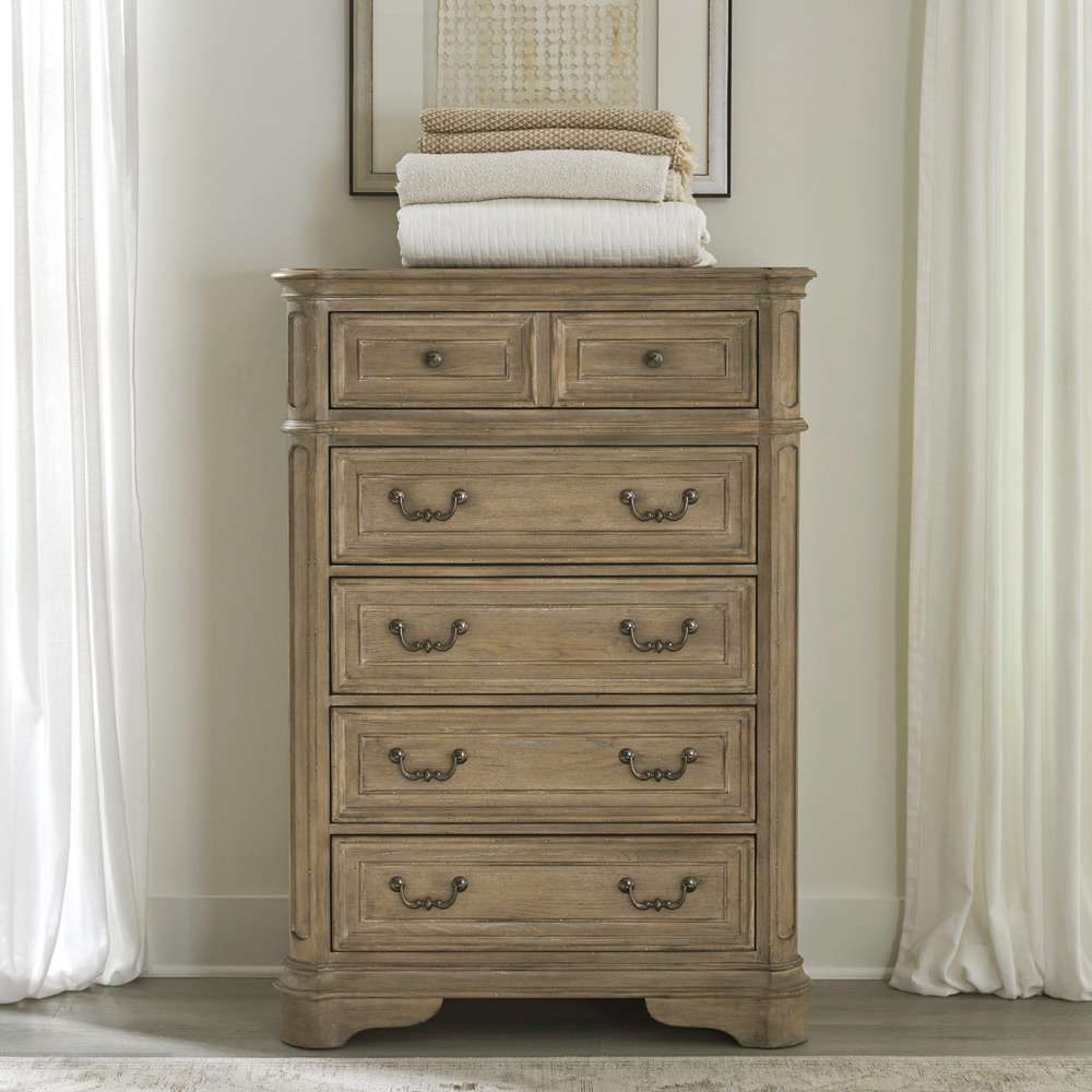 Liberty Furniture - Magnolia Manor 5 Drawer Chest - 244N-BR41 veiw 1