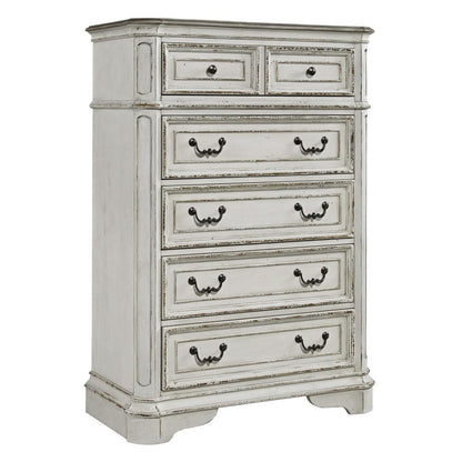 Liberty Furniture - Magnolia Manor 5 Drawer Chest - 244-BR41 veiw 3