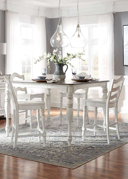 Liberty Furniture - Magnolia Manor 5 Piece Gathering Table Set  - 244-CD-5GTS veiw 1