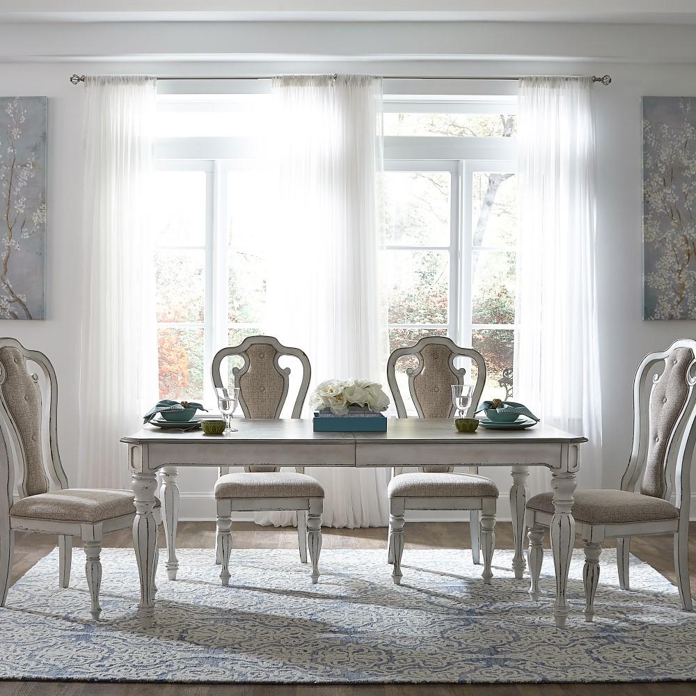 Liberty Furniture - Magnolia Manor 5 Piece Leg Table Set - 244-DR-5LTS veiw 1