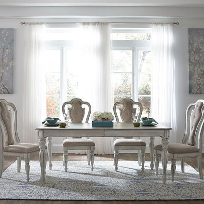 Liberty Furniture - Magnolia Manor 5 Piece Leg Table Set - 244-DR-5LTS veiw 1