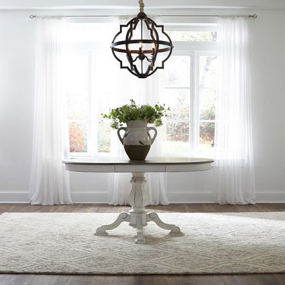 Liberty Furniture - Magnolia Manor 5 Piece Pedestal Table Set - 244-DR-5PDS veiw 5
