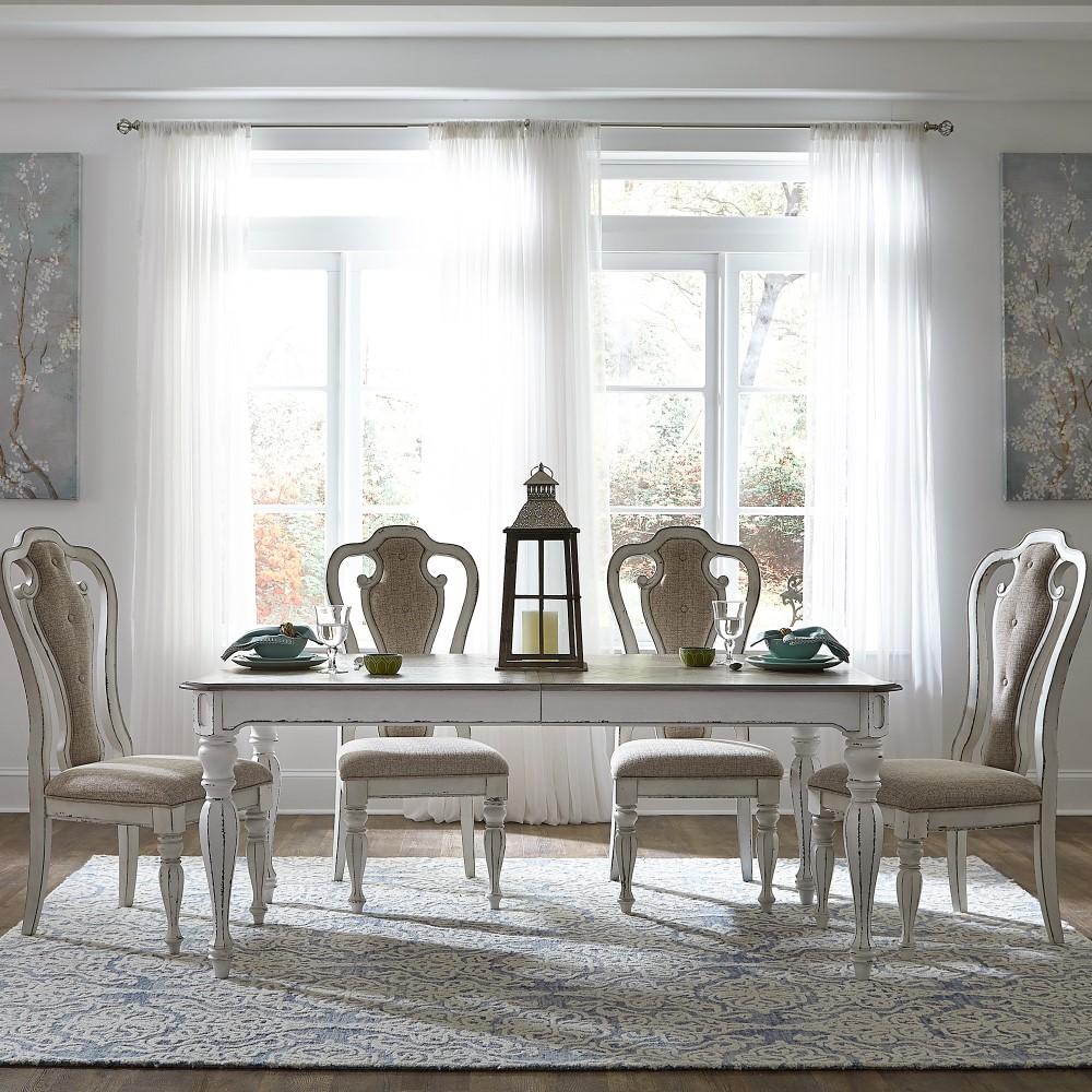 Liberty Furniture - Magnolia Manor 5 Piece Rectangular Table Set - 244-DR-5RLS veiw 1