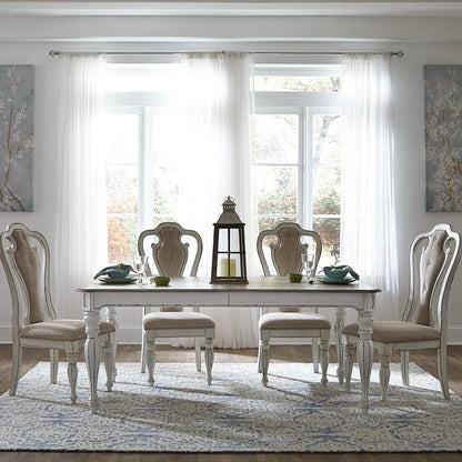 Liberty Furniture - Magnolia Manor 5 Piece Rectangular Table Set - 244-DR-5RLS veiw 1