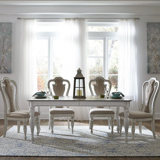 Liberty Furniture - Magnolia Manor 5 Piece Rectangular Table Set - 244-DR-5RLS veiw 1