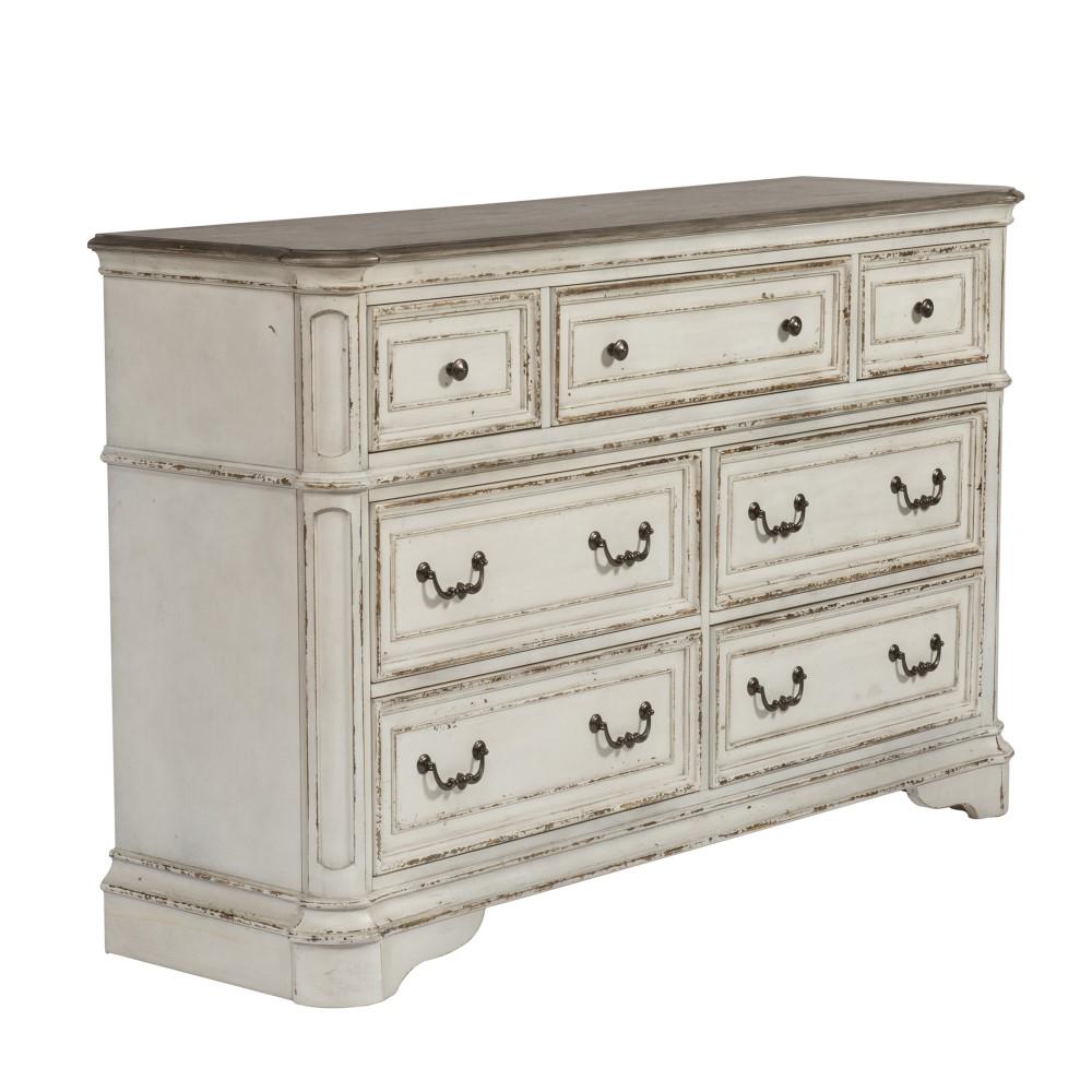Liberty Furniture - Magnolia Manor 7 Drawer Dresser - 244-BR31 veiw 3