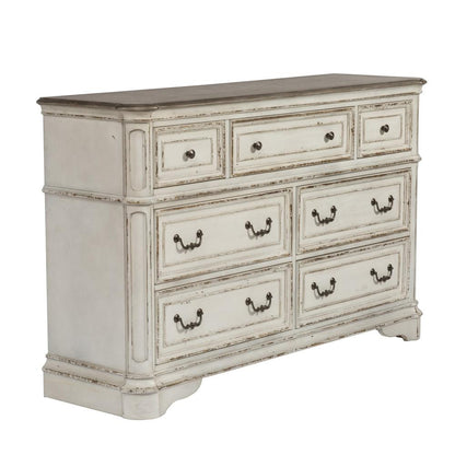 Liberty Furniture - Magnolia Manor 7 Drawer Dresser - 244-BR31 veiw 3