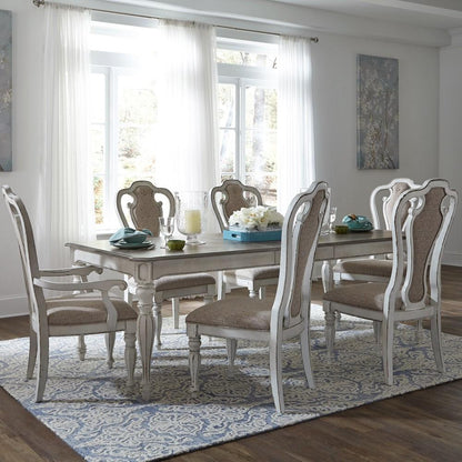 Liberty Furniture - Magnolia Manor 7 Piece Leg Table Set - 244-DR-7LGS veiw 1