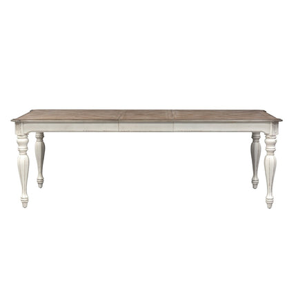 Liberty Furniture - Magnolia Manor 7 Piece Leg Table Set - 244-DR-7LGS veiw 3