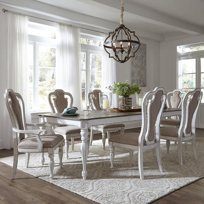 Liberty Furniture - Magnolia Manor 7 Piece Rectangular Table Set - 244-DR-7RLS veiw 1