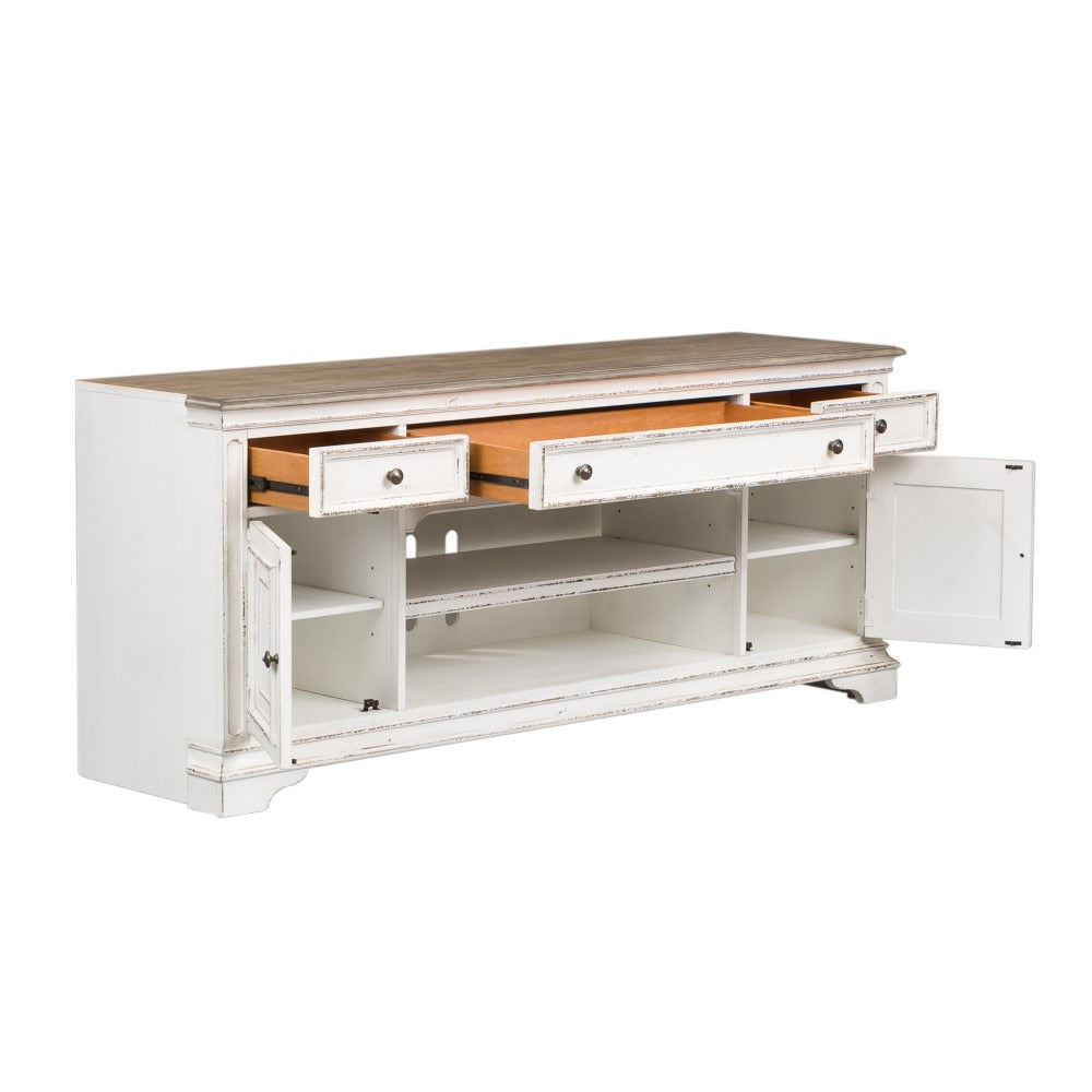 Liberty Furniture - Magnolia Manor Entertainment TV Stand - 244-TV70 veiw 3