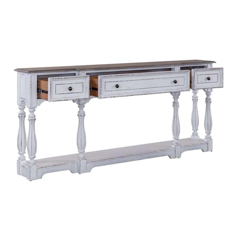 Liberty Furniture - Magnolia Manor 72 Inch Hall Console Table - 244-AT2002 veiw 9