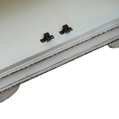 Liberty Furniture - Magnolia Manor Accent Cabinet in Antique White & Weathered Bark - 244-AC1000 veiw 3