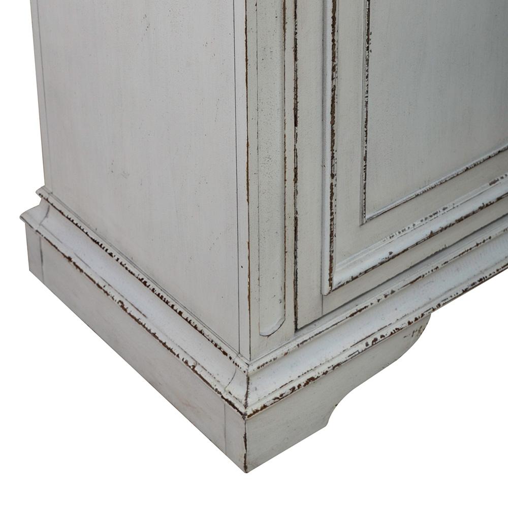 Liberty Furniture - Magnolia Manor Bar Cart in Antique White & Weathered Bark - 244-AT3000 veiw 7