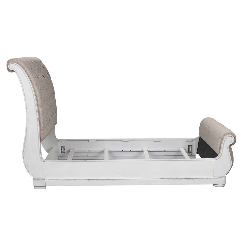 Liberty Furniture - Magnolia Manor California King Upholstered Sleigh Bed  - 244-BR-CKUSL veiw 4