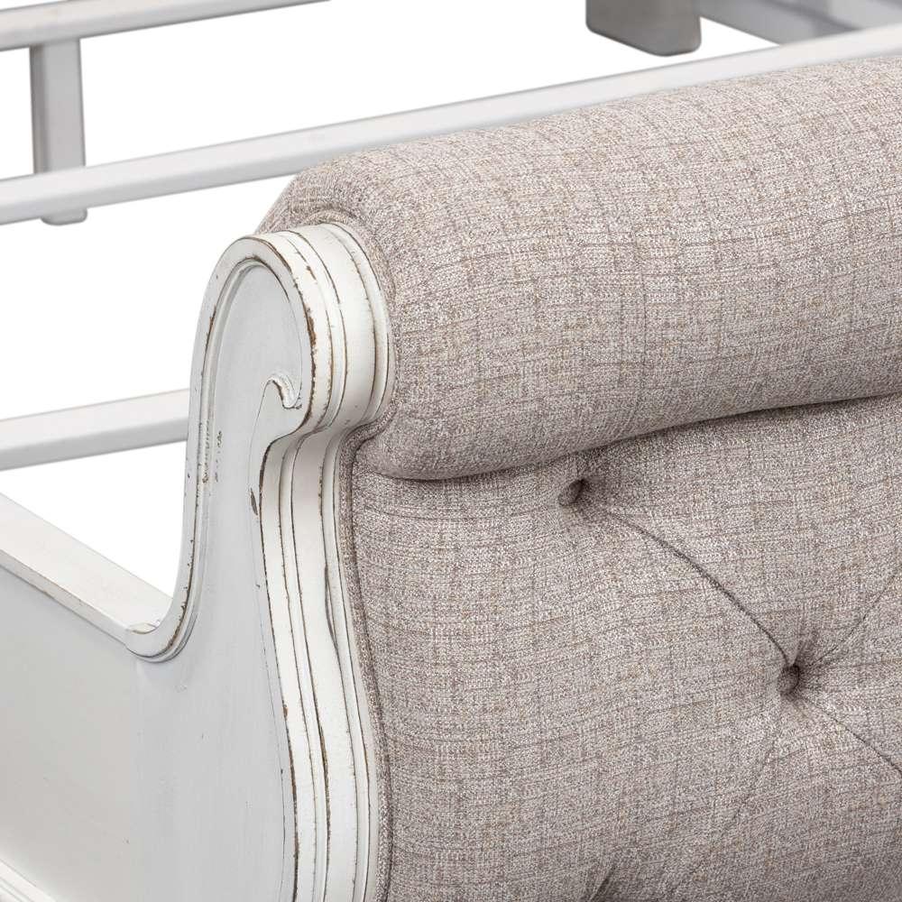 Liberty Furniture - Magnolia Manor California King Upholstered Sleigh Bed  - 244-BR-CKUSL veiw 6