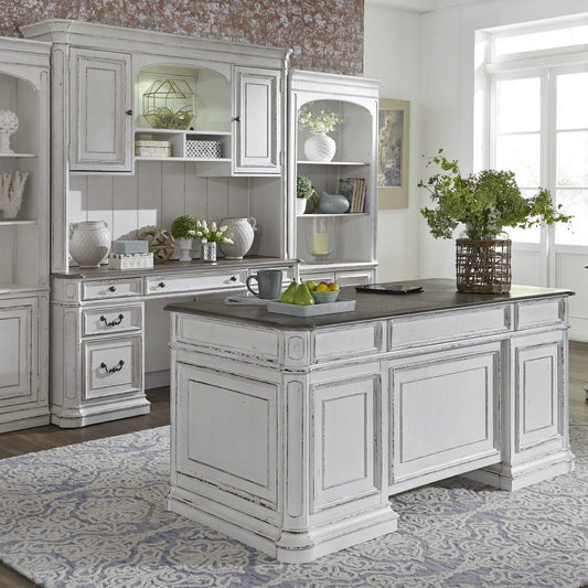 Liberty Furniture - Magnolia Manor Complete Desk - 244-HOJ-CDS veiw 1