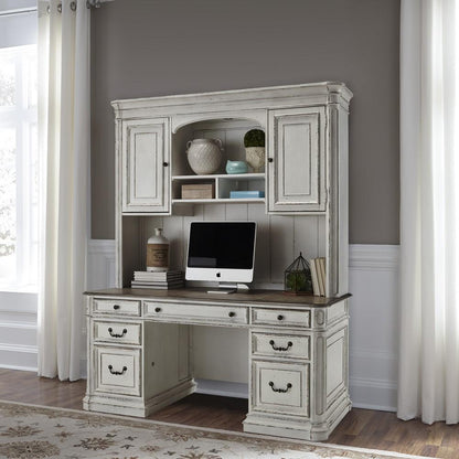 Liberty Furniture - Magnolia Manor Complete Desk - 244-HOJ-CDS veiw 8