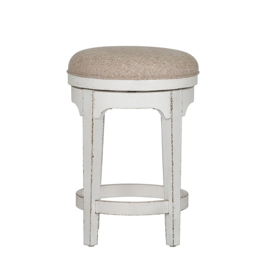 Liberty Furniture - Magnolia Manor Console Swivel Stool - 244-OT9003 veiw 1