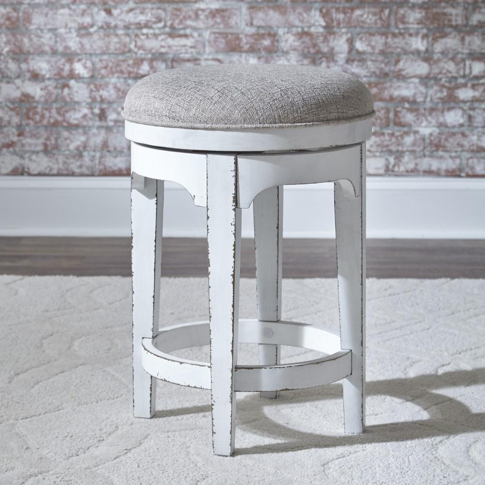 Liberty Furniture - Magnolia Manor Console Swivel Stool - 244-OT9003 veiw 2