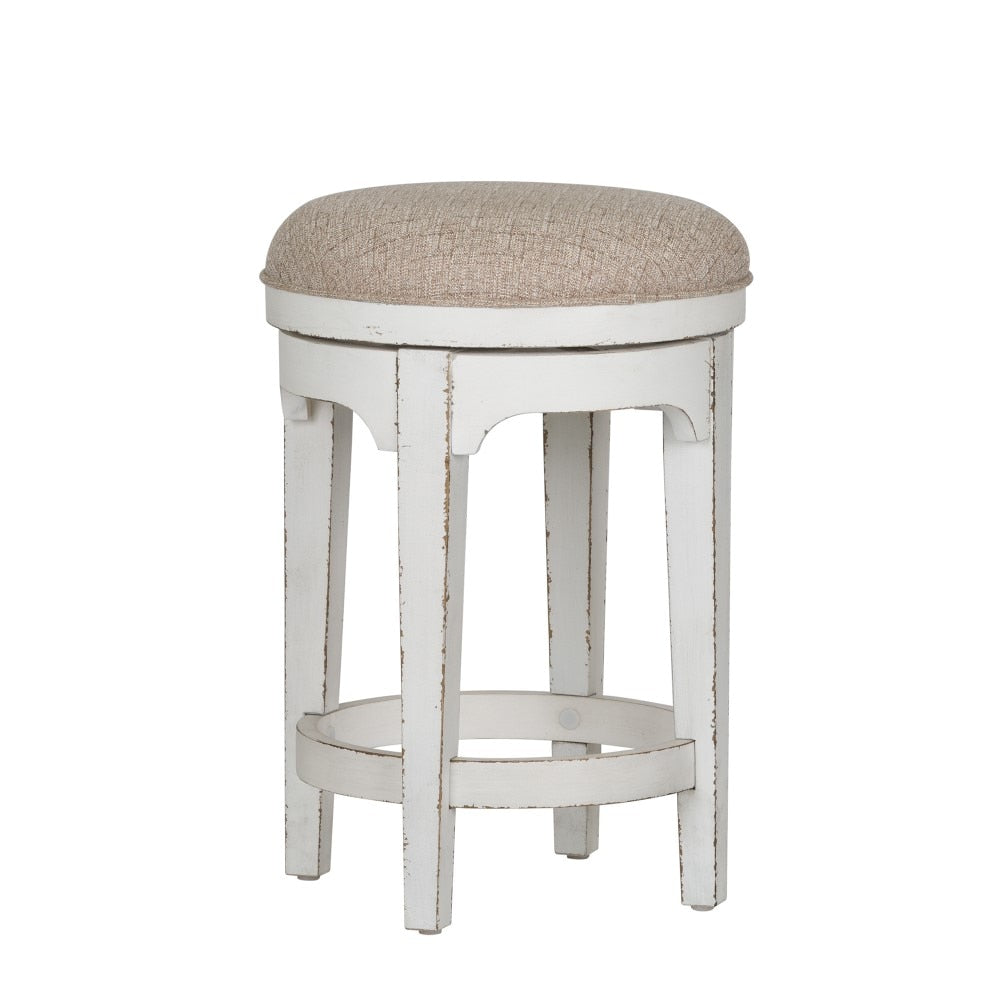Liberty Furniture - Magnolia Manor Console Swivel Stool - 244-OT9003 veiw 3
