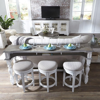 Liberty Furniture - Magnolia Manor Console Swivel Stool - 244-OT9003 veiw 8