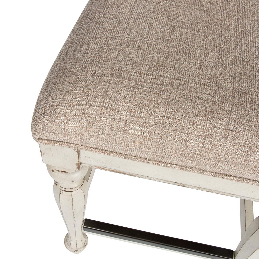 Liberty Furniture - Magnolia Manor Counter Height Chair  in Antique White & Weathered Bark - 244-B650124 veiw 6