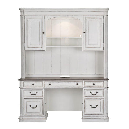 Liberty Furniture - Magnolia Manor Credenza & Hutch - 244-HOJ-CHS veiw 1
