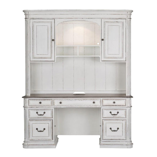 Liberty Furniture - Magnolia Manor Credenza & Hutch - 244-HOJ-CHS veiw 1