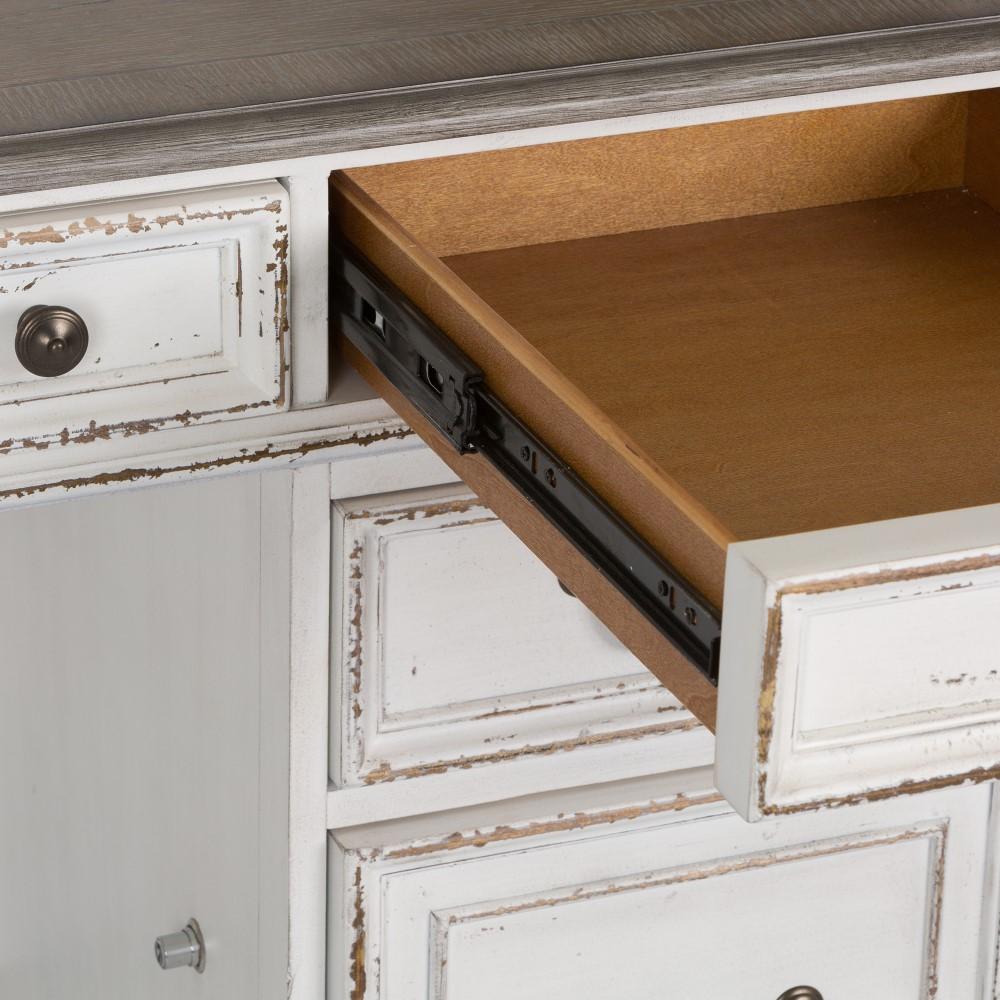 Liberty Furniture - Magnolia Manor Credenza & Hutch - 244-HOJ-CHS veiw 6