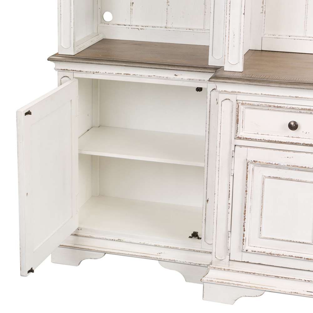 Liberty Furniture - Magnolia Manor Entertainment Center with Piers  - 244-ENTW-ECP veiw 5