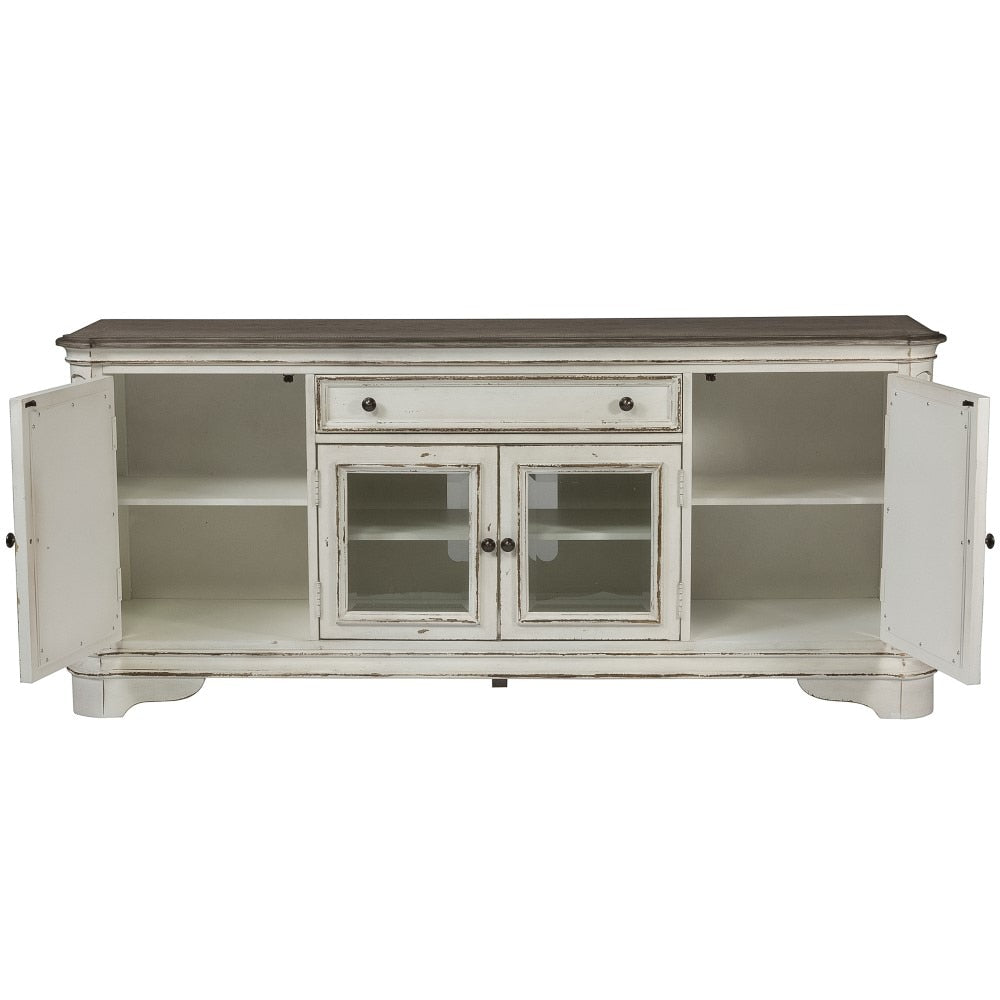 Liberty Furniture - Magnolia Manor Entertainment TV Stand - 244-TV74 veiw 3