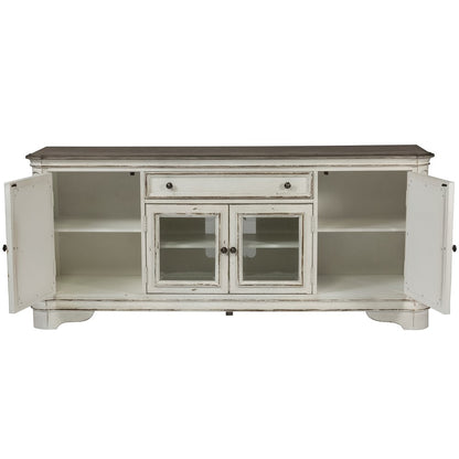 Liberty Furniture - Magnolia Manor Entertainment TV Stand - 244-TV74 veiw 3