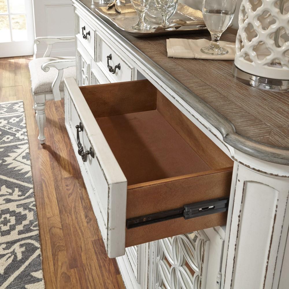 Liberty Furniture - Magnolia Manor Hall Buffet - 244-HB6642 veiw 4