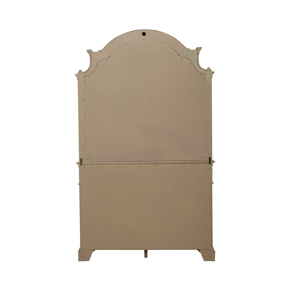 Liberty Furniture - Magnolia Manor Hutch & Buffet  in Weathered Bisque - 244N-DR-HB veiw 5