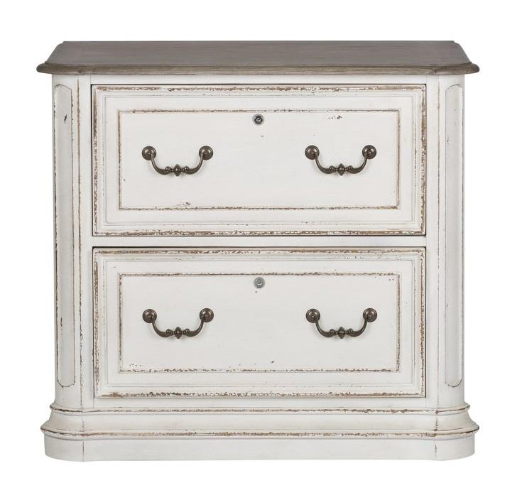 Liberty Furniture - Magnolia Manor Jr Executive Media Lateral File - 244-HO146 veiw 1