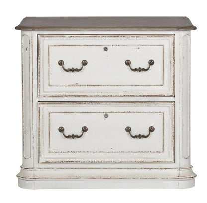 Liberty Furniture - Magnolia Manor Jr Executive Media Lateral File - 244-HO146 veiw 1