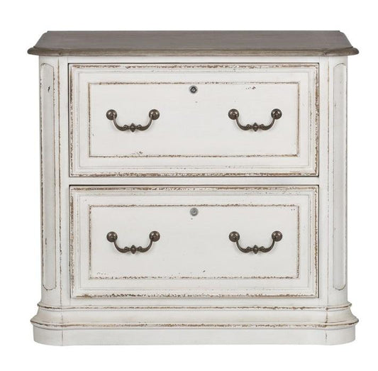 Liberty Furniture - Magnolia Manor Jr Executive Media Lateral File - 244-HO146 veiw 1