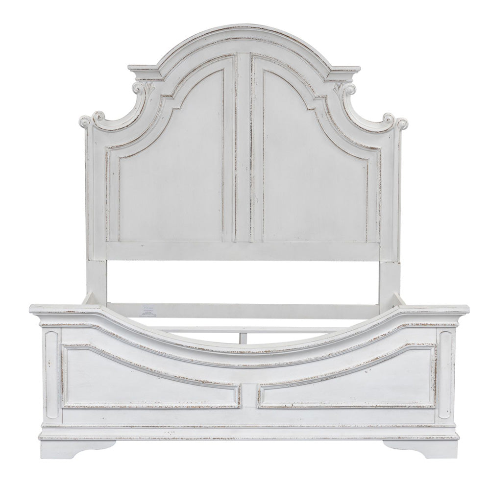 Liberty Furniture - Magnolia Manor King Panel Bed, 2 Nightstands - 244-BR-KPB2NS view 2