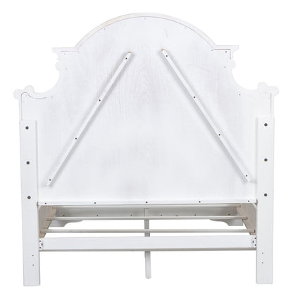Liberty Furniture - Magnolia Manor King Panel Bed, 2 Nightstands - 244-BR-KPB2NS view 4