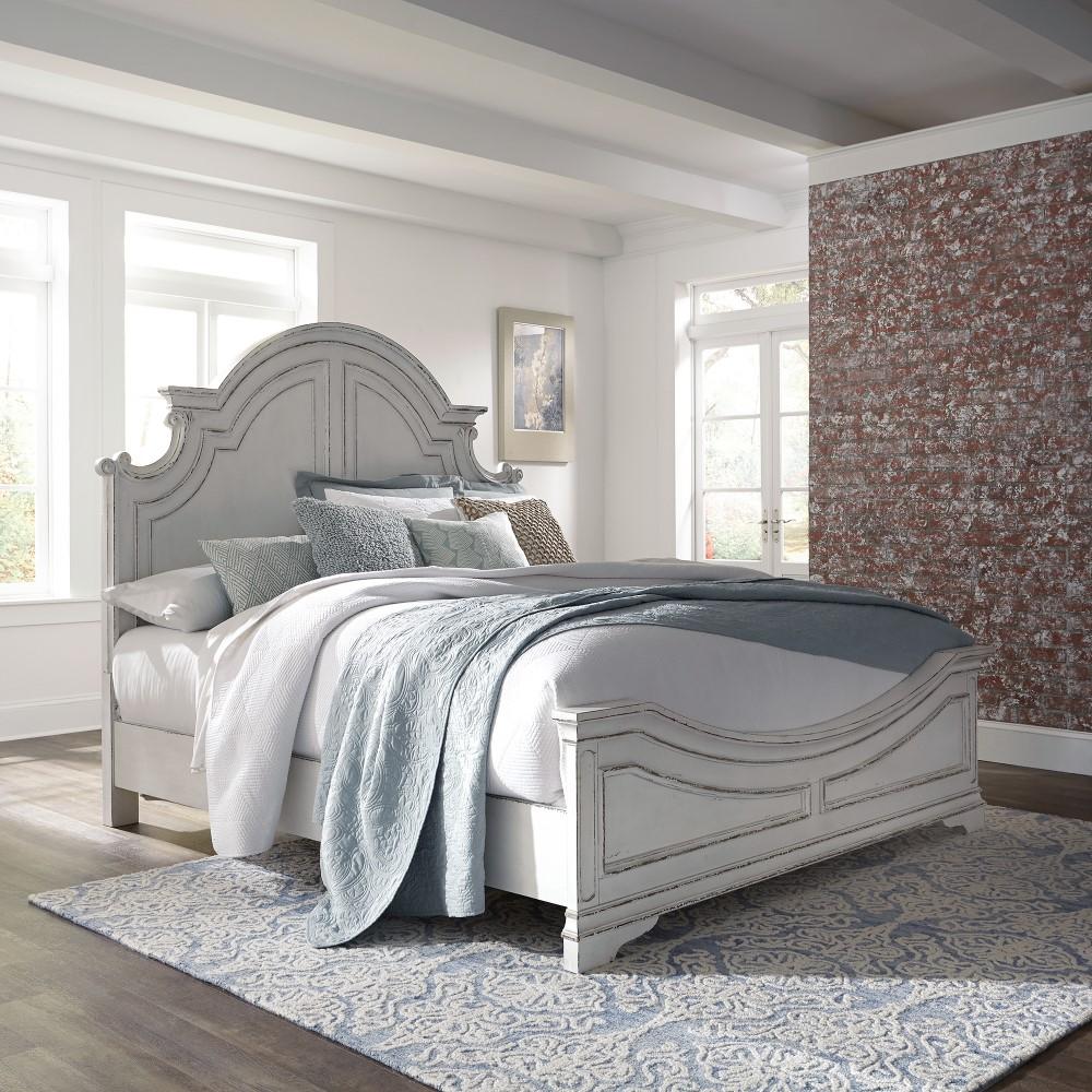Liberty Furniture - Magnolia Manor King Panel Bed - 244-BR-KPB veiw 1