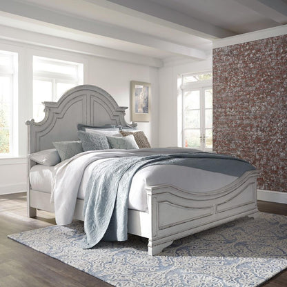 Liberty Furniture - Magnolia Manor King Panel Bed - 244-BR-KPB veiw 1