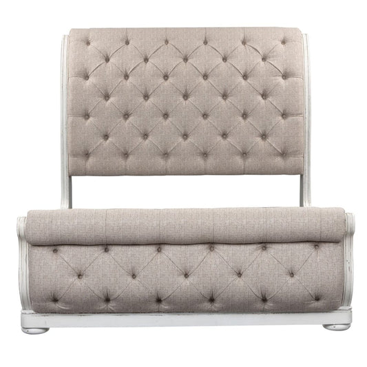 Liberty Furniture - Magnolia Manor King Uph Sleigh Bed, 2 Nightstands - 244-BR-KUSL2NS view 2